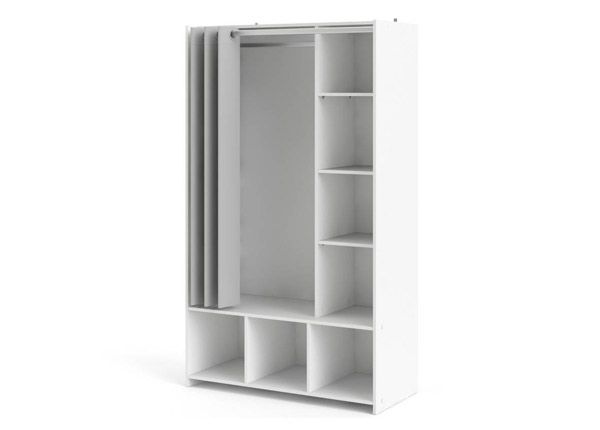 Siirrettävä vaatekaappi Kit 105 cm