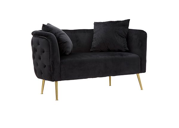 Sohva Glam, musta