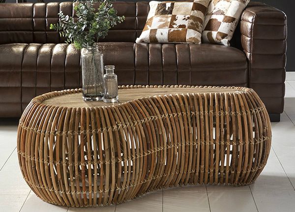 Sohvapöytä Rattan 120x80 cm