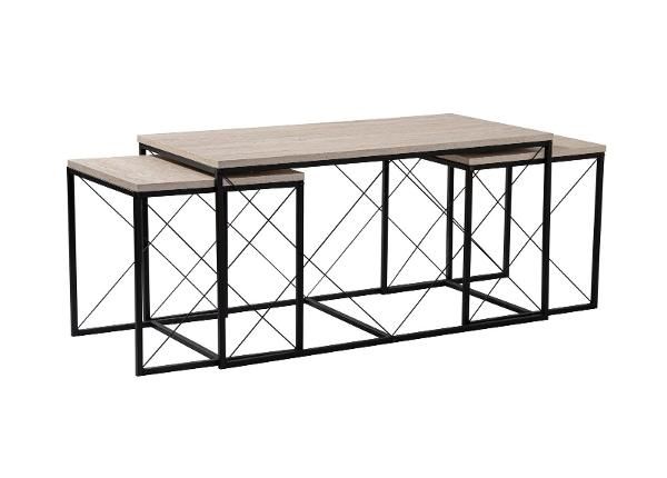 Sohvapöytäsarja Defne, 3 kpl