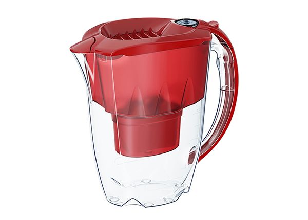 Suodatinkannu Aquaphor Amethyst MAXFOR + 2,8 L, punainen
