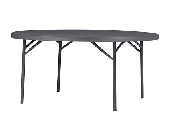 Taitettava puutarhapöytä Ø 160 cm