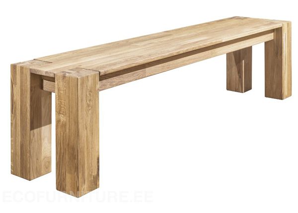 Tammipenkki Provence 03 220 cm, valkoinen öljy