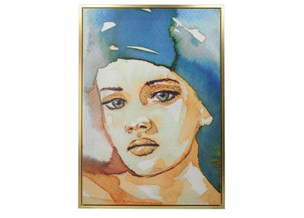 Taulu Lady 50x70 cm, kullanvärinen