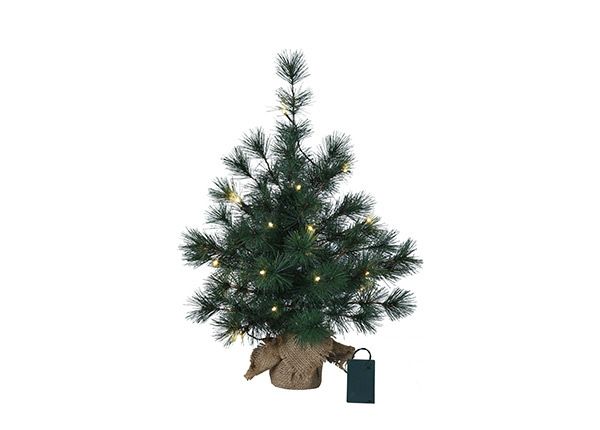 Tekokuusi Furu LED valoilla 60 cm