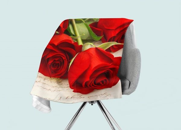 Torkkupeitto Letter for Sweetheart 150x200 cm