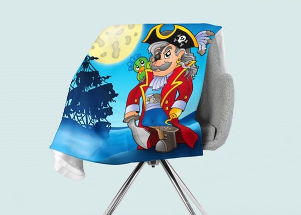 Torkkupeitto Pirate 150x200 cm