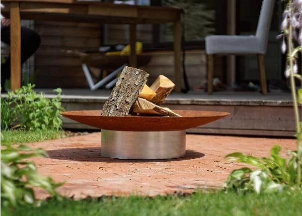 Tulisija Hestia Rust / Stainless Steel
