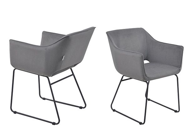 Tuolit Tom Tailor 2 kpl, harmaa