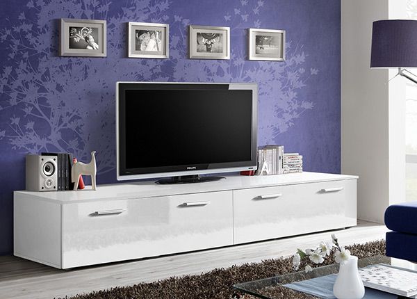 TV-taso Duo, valkoinen