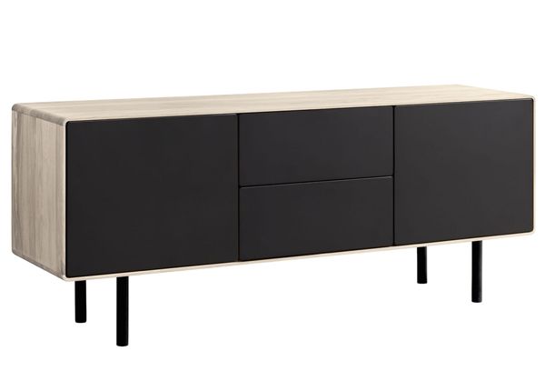 TV-taso Tokyo 160 cm, valkoinen öljy
