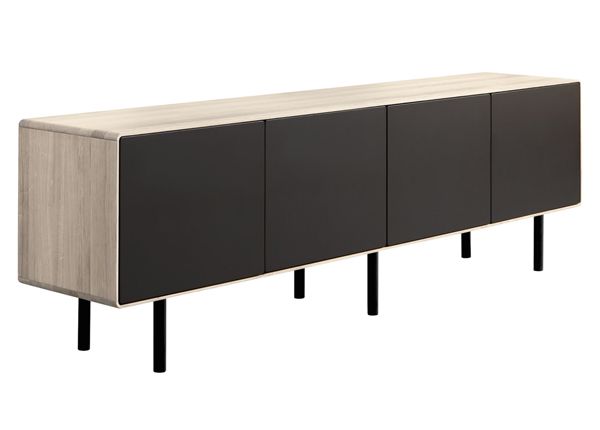 TV-taso Tokyo 213 cm, valkoinen öljy
