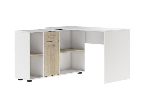 Työpöytä lipastolla 122 cm