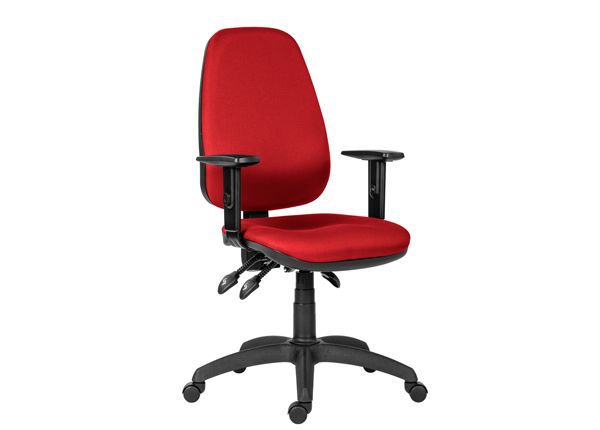 Työtuoli Asyn D3, punainen