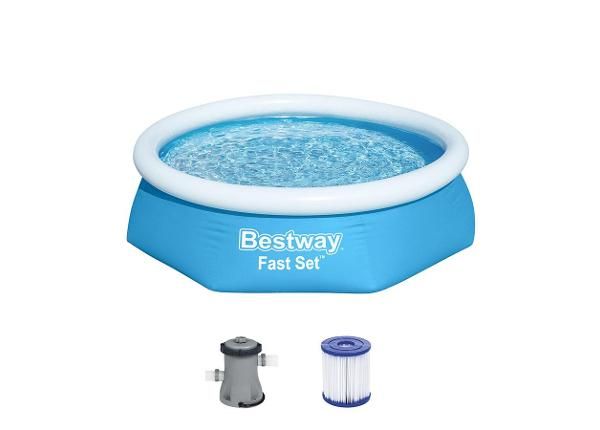 Uima-allas Bestway Fast Set 244x61 cm suodatinpumpulla