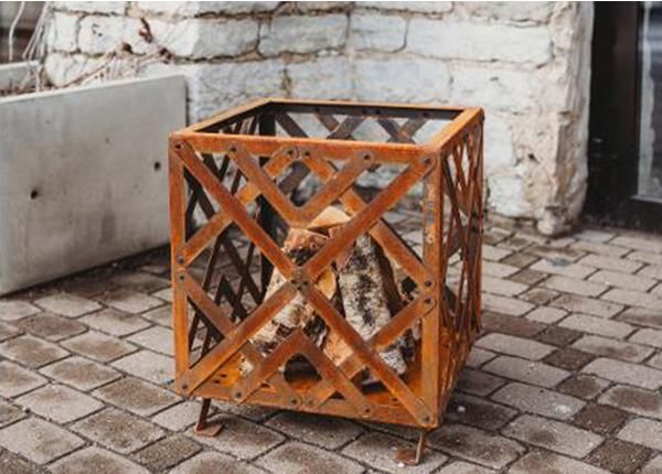 Ulkotulisija Cor-Ten GrillSymbol Sverre