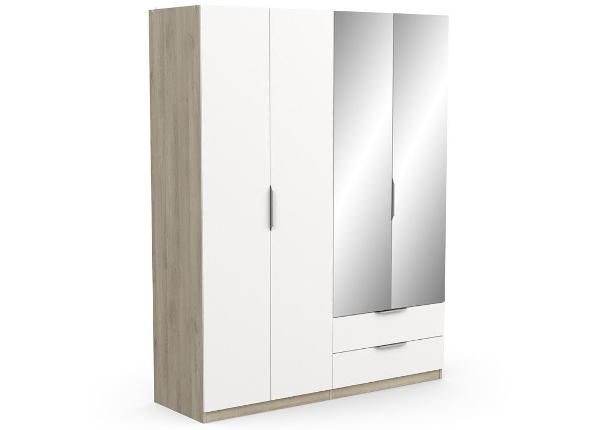Vaatekaappi peilillä Ghost 157 cm