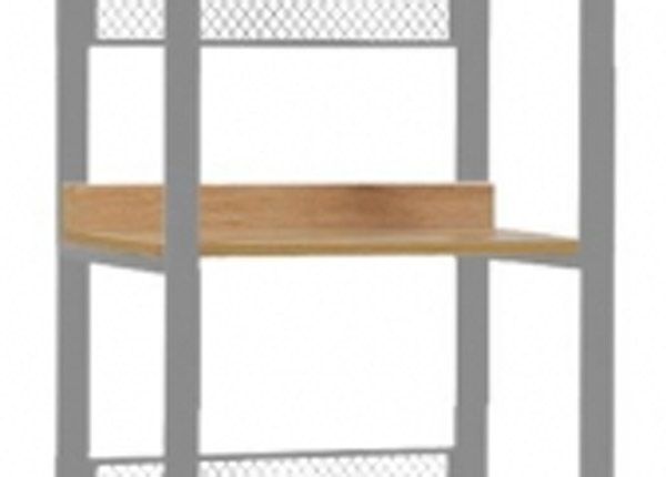Vaatekaappijärjestelmän hylly (60 cm, vaalea)