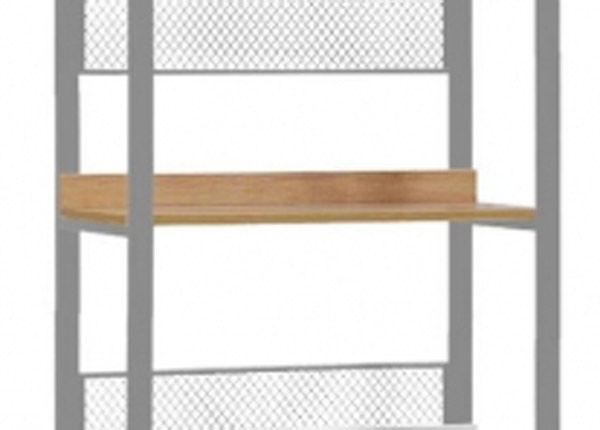 Vaatekaappijärjestelmän hylly (80 cm, vaalea)