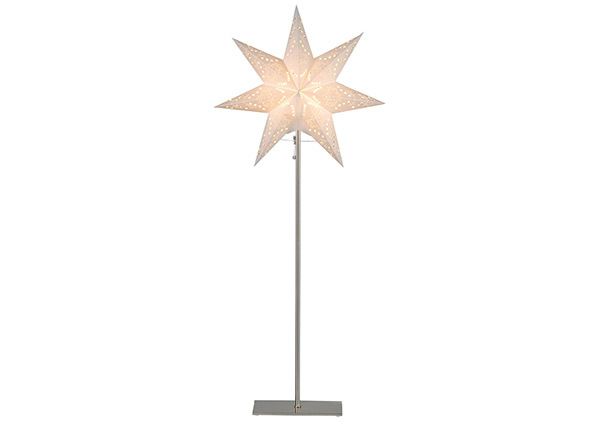 Valkoinen tähti jalalla Sensy 83 cm