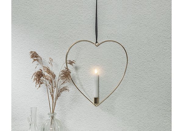 Valokoriste Flamme Heart