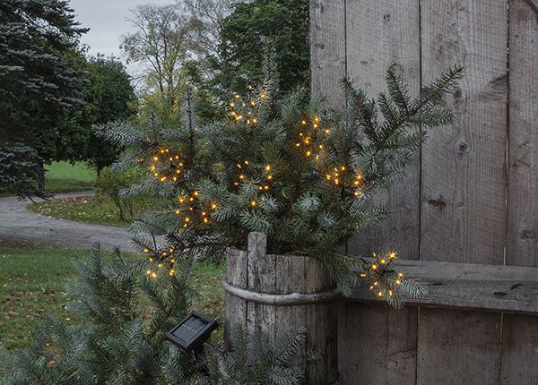 Valosarja aurinkokennolla Firework, 200 cm