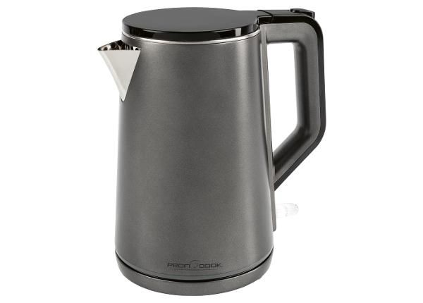 Vedenkeitin ProfiCook 1,5 L PCWK1290, grafiitinharmaa