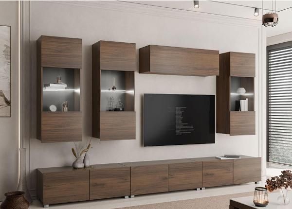 Vitriinikaappi Calabrini XI + LED