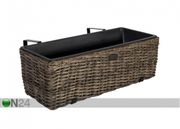 Kukkalaatikko parvekkeelle 60x19xh18 cm