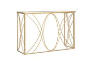 Konsolipöytä Glam, kullanvärinen