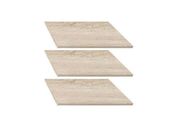 Leveät irtohyllyt vaatekaappiin 118,5 cm