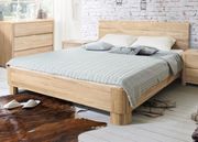 Sänky Lausenne, tammi (valkoinen öljy) 140x200 cm