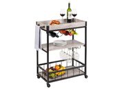 Tarjoiluvaunu Rustico